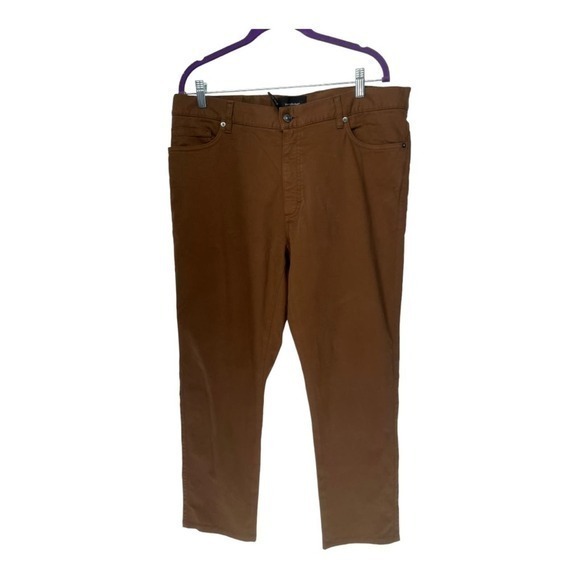 Ermenegildo Zegna Gan Fit Brown Five Pocket Pants Size 38